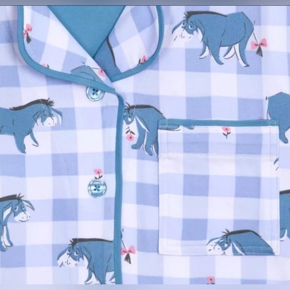 Disney Munki Munkie Slumber Collection Eeyore Pajamas - Picture 2 of 12